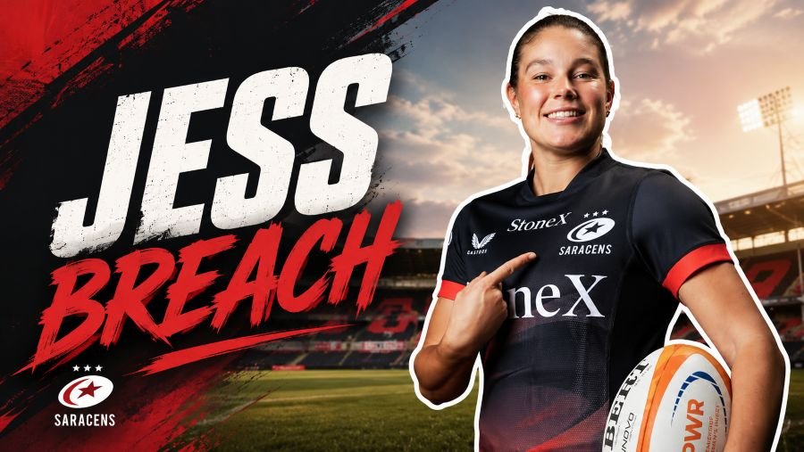 Jess Breach: Powerful Story of England’s Explosive Rugby Star Jess Breach